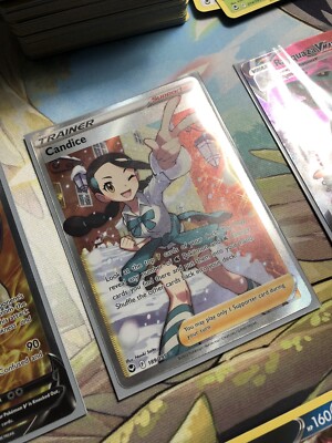 candice pokemon card Pokemon TCG Candice 189-195 Silver Tempest Ultra Rare NM – True Believers  Gaming and Collectibles main image 1