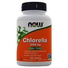 Now Chlorella 1000mg  120 tabs