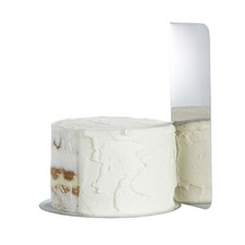 PME Stainless Steel Tall Cake Side Scraper 25cm