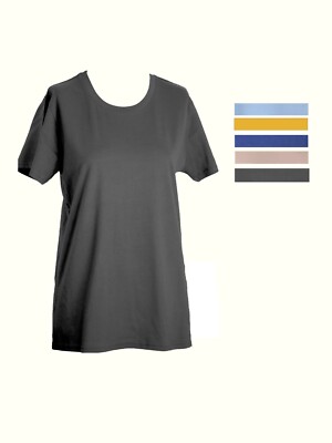 Damen T-Shirt BIO-Baumwolle verschiedene Farben Gr. M Earth Positive Fair Trade