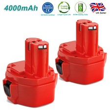 2x 14.4V 4000mAh Ni-MH Battery for Makita PA14 1420 1422 1433 1434 1435F JR140D