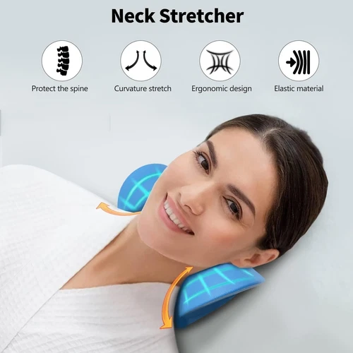 Nuvola Cervicale Supporto Cervicale Estensore Collo Massaggiatore Cuscino Ergonomico - Foto 5 di 9