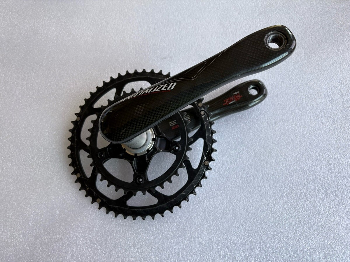 Specialized FACT Carbon Crankset 175mm 52/36T. Weight 595gr
