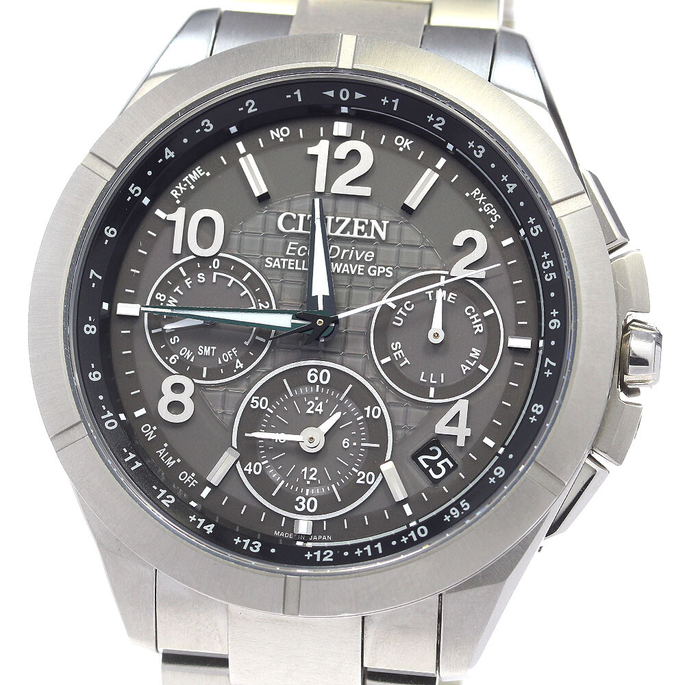 Citizen Atessa CC9070-56H Eco-Drive GPS Solar Watch Men - Excellent Condition