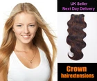 14" Brazilian Wave-Full Head-100% Human Remy Hair Weave Weft Extensions-100g