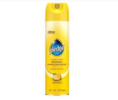 Pledge Expert Care Wood Polish Spray, Shines and Protects, Removes Fingerprints