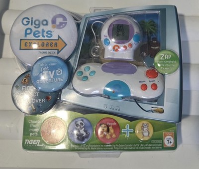 Hasbro Giga Pets Explorer TV Game Adventure Plug N Play Tiger Games NEW & Sealed