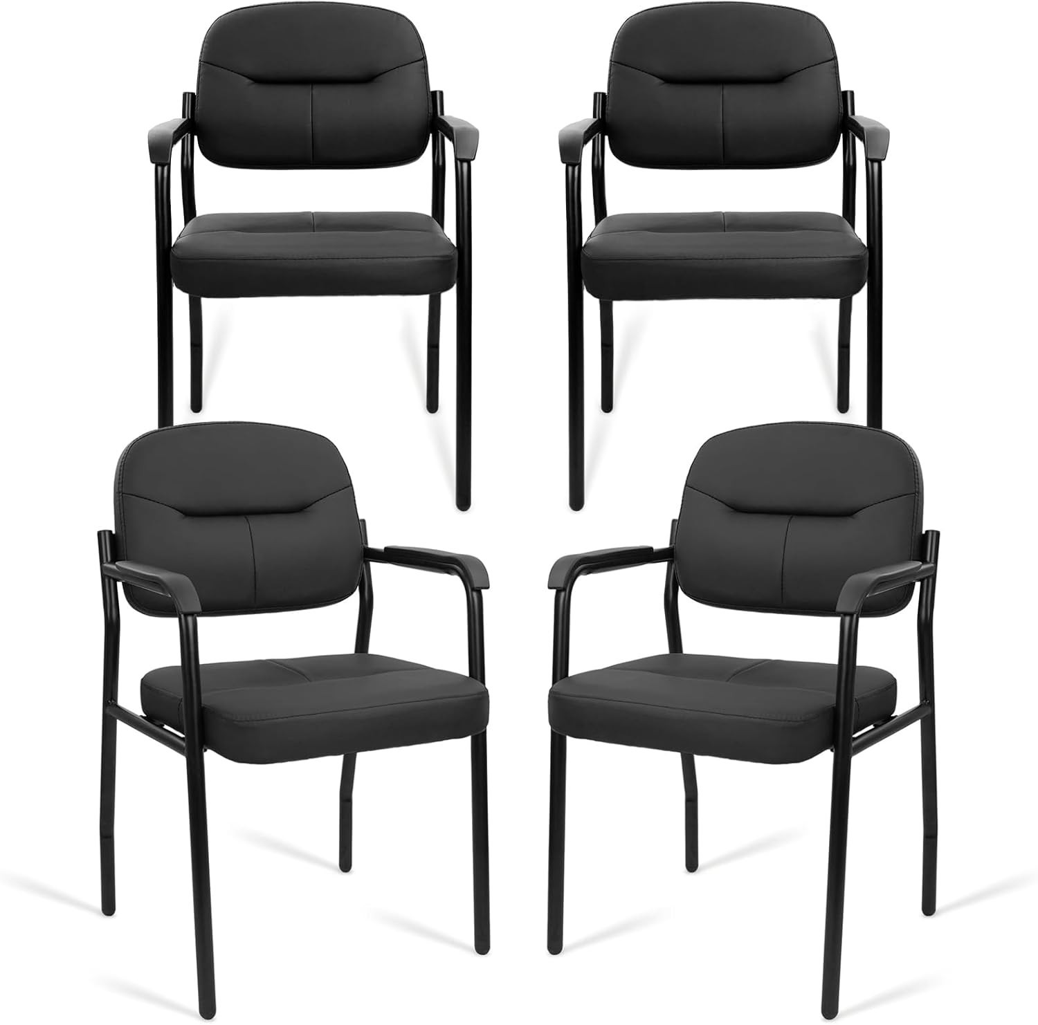S Set Of 4 Guest Chair Waiting Room Chairs Reception Chairs