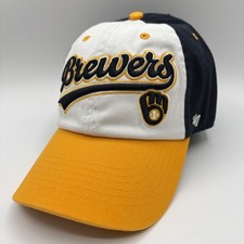 Milwaukee Brewers 47 Brand Hat Kids Cap Youth One Size Blue MLB Baseball NEW