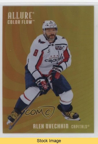 2025-26 Upper Deck Allure Color Flow Orange Yellow Alex Ovechkin #CF-12 READ