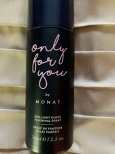 Monat Only For You Brilliant Gloss Finishing Spray 2.5 oz Hair Travel Size NEW