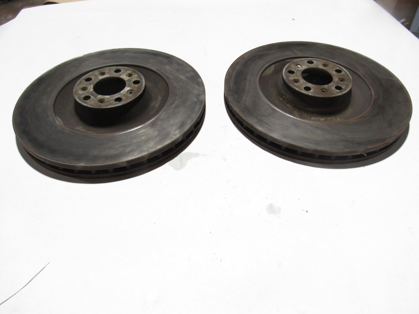Bentley Continental GT 2012 Front Right Left Brake Rotor Disc Set 2 PCS 11-18 ;#