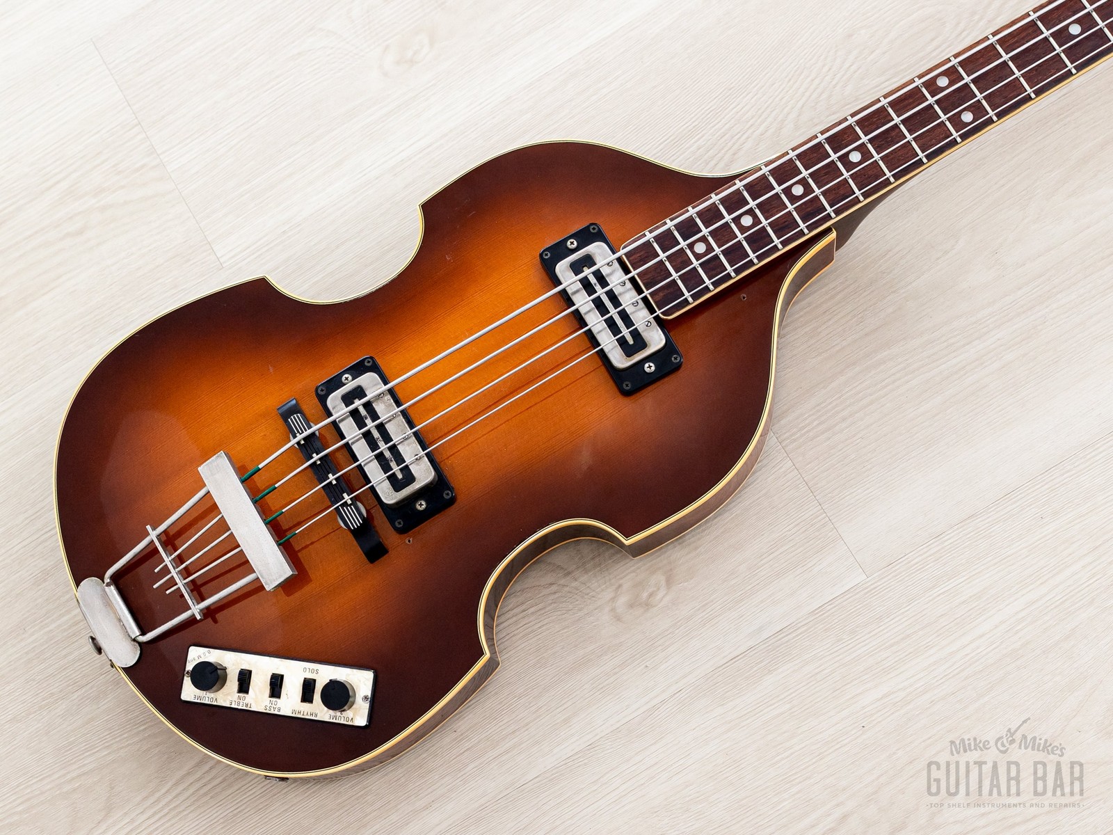 1994 Hofner 500 / 1 Standard Violin Beatle Bass Near-Mint w /  Blade Pickups, Case