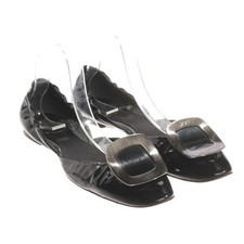 Roger Vivier Ballerinas 41 EUR Schwarz Gut