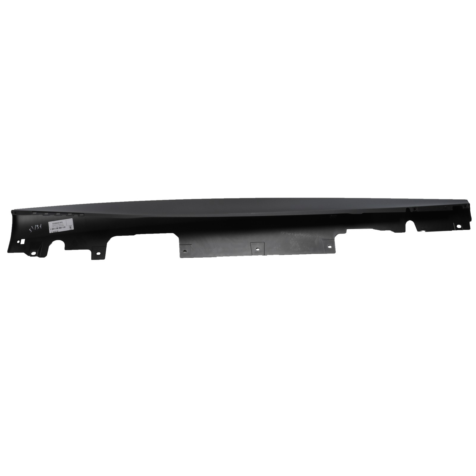 Ferrari Roma Spider Left Sill trim panel Black P/N 899365