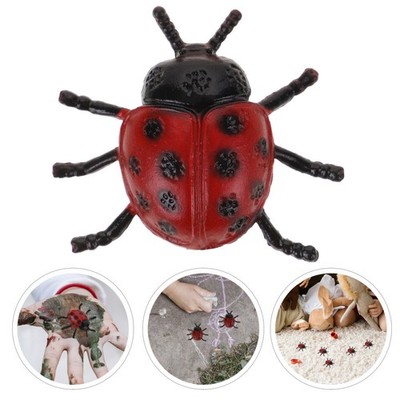 30 Pcs Realistische Marienkäfer Glückskäfer Streichspielzeug Marienkäferfiguren