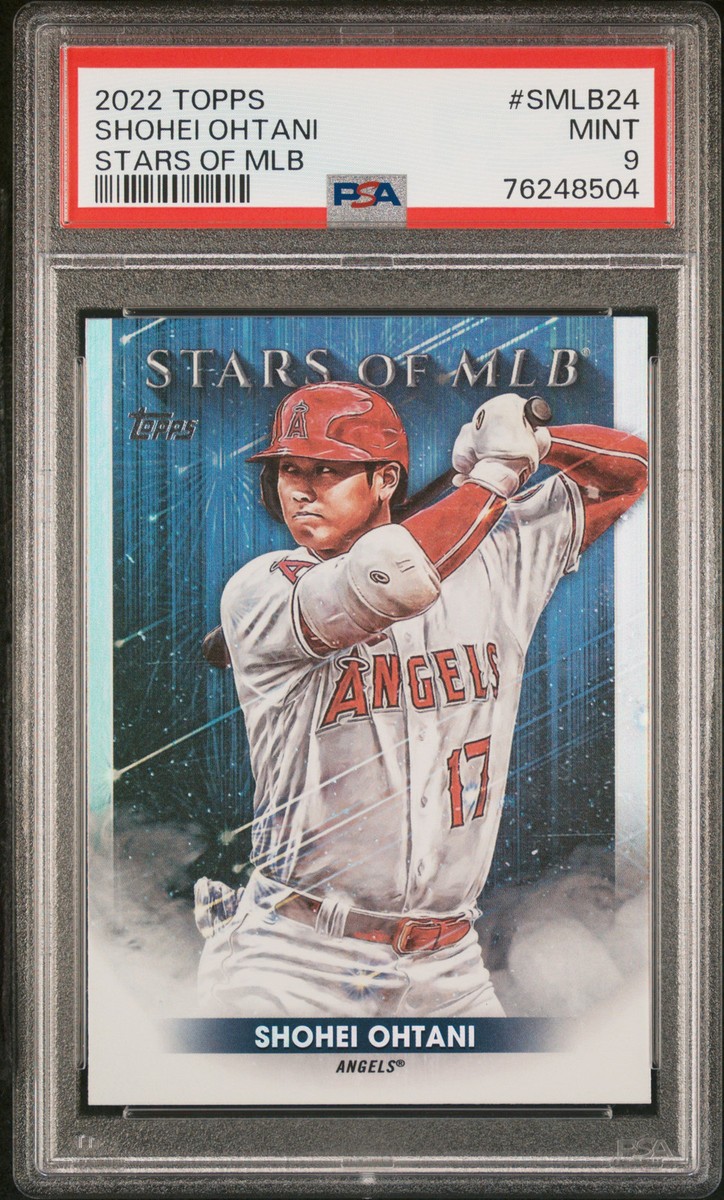 2022 TOPPS STARS OF MLB #SMLB24 SHOHEI OHTANI PSA 9 | eBay