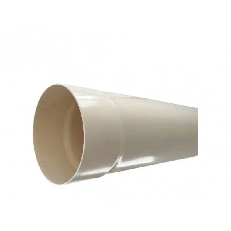Tubo PVC Avorio Ø 100 mm Lunghezza 2mt Scarico Pluviale Edilizia Civile