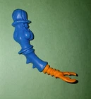 Vintage TMNT Killer Bee Figure Left Leg Blue Orange Buzz Bee Ninja Turtles Hand