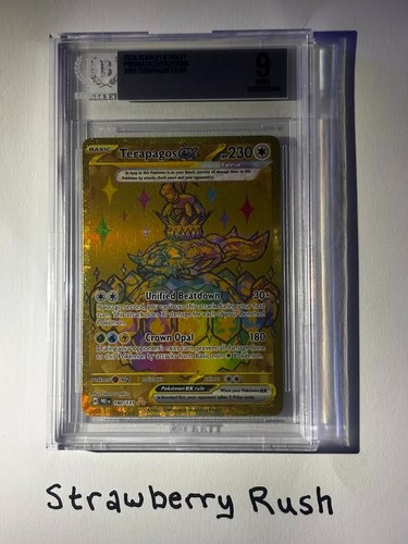 Terapagos ex graded BGS 9 for sale on eBay