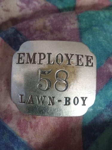 Lawn Boy Employee Badge