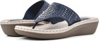 Sandalia Tanga CLIFFS BY WHITE MOUNTAIN Calling Para Mujer - Azul Marino/Tela - 7 M