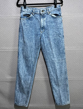 Vintage Lee Denim Jeans Mens 32x32 Blue 100 Cotton Straight Made in USA 90s