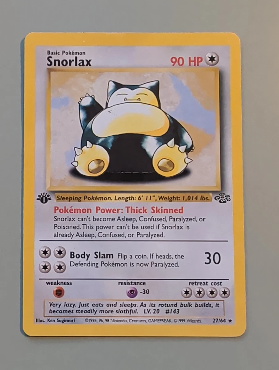 25+ Snorlax 27/64 Jungle for sale | Updated Oct 2026