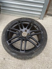 AUDI A3 8P 18" ALLOY WHEEL LE MANS REPLICA WHEEL X1 GOOD TYRE