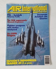 AIR INTERNATIONAL MAGAZINE March 1998. PZL SU-32FN, TU-144 Taiwan AT-3.