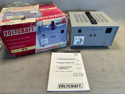 Voltcraft AT-400 VA Step-Up / Step-Down Isolation Transformer 115V 230V - WORKS!