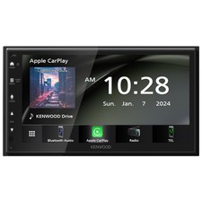 Kenwood DMX4710S 6.8" Multimedia Receiver w/ Apple CarPlay  Android Auto Ready