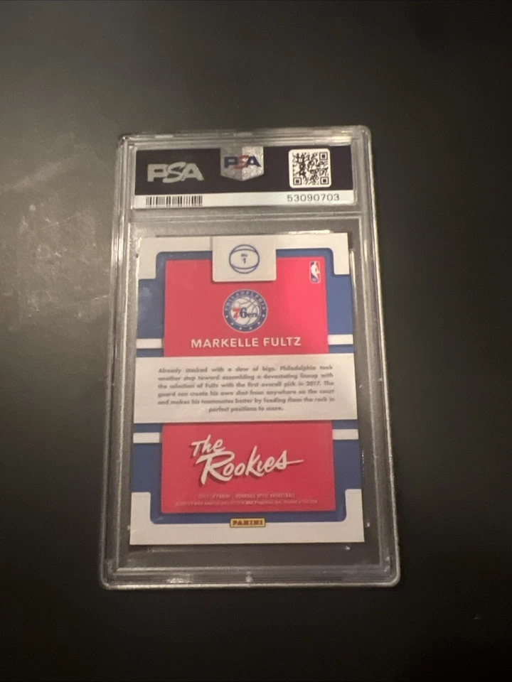 2017-18 Panini Donruss Optic - The Rookies Markelle Fultz #1 (RC) - Image 2 of 2