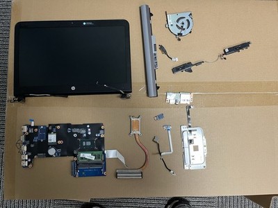 HP Probook 440 G3 Motherboard, Battery And Screen With Other Parts as pictured 