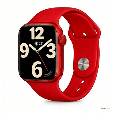 Apple Watch Series 8 (45 mm) (PRODUCT)RED GPS Apple Smartwatch 3 Jahre Gewähr