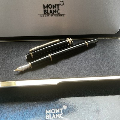 MONT BLANC MEISTERSTÜCK 14K GOLDFEDER FÜLLFEDERHALTER N/MINT SUPERB 1991