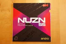 Tischtennisbelag Andro Nuzn 55 Rot Max. Neuwe...