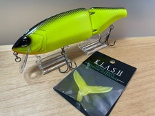DRT KLASH 9 Mid Floating SUPLEX # Black back Chart swimbait glidebait lure K9