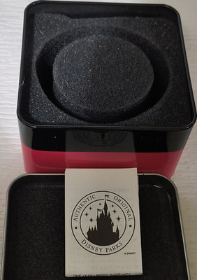 Disney Mickey Mouse Collectible Advertising Tin Box Yellow Black Red