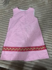 Vintage Mulberry St. Pink Gingham Girls Dress - Made in USA Size 4