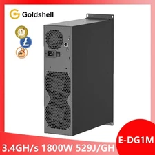 NEW Goldshell E-DG1M 3.4GH/S 1800W LTC & DOGE Coin Miner With PUS Dual Mode