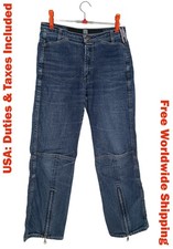 Marithe Francois Girbaud Womens Blue Jeans Trousers Size US 27 D 36 I 42