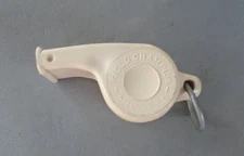 Field Champion white plastic whistle