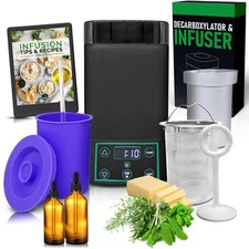 Decarboxylator & Butter Maker Machine, Oil Infuser Machine, Gummy Maker, Mess...