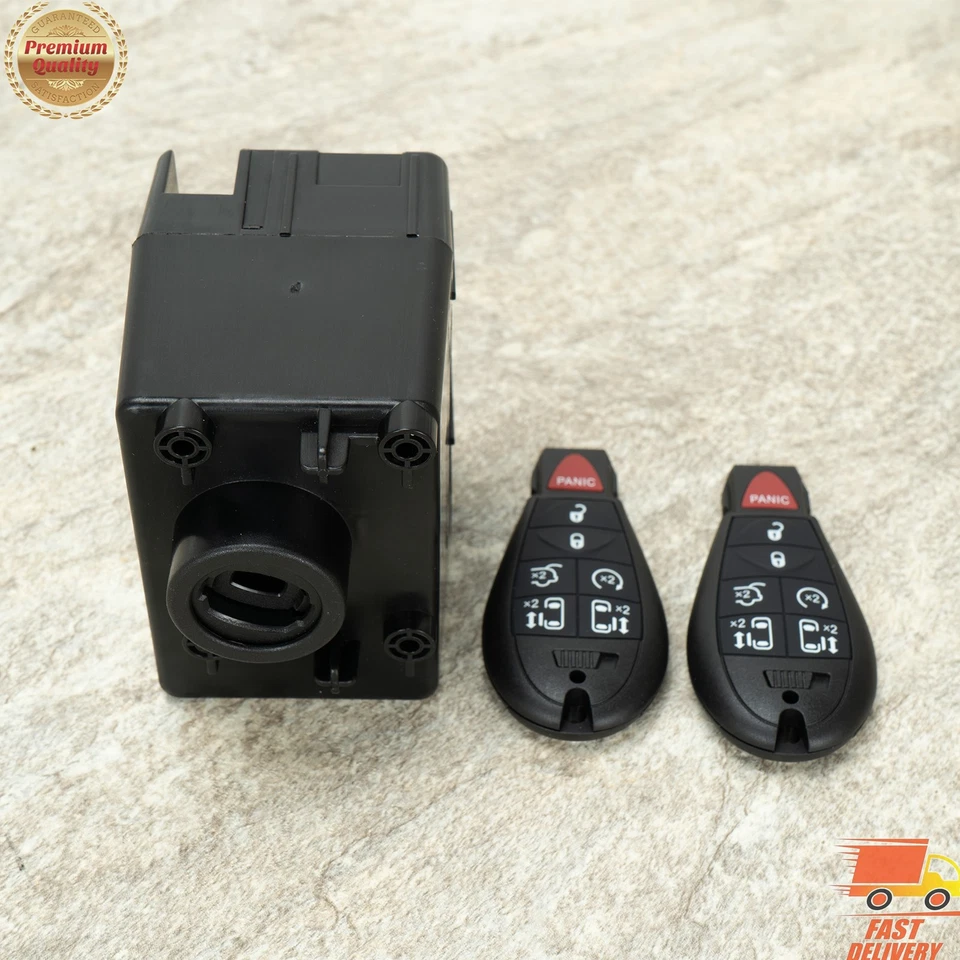 Wireless Ignition Node w/ Key For 2009-2015 Dodge Ram 1500 2500 3500 WIN Module - Image 4 of 4