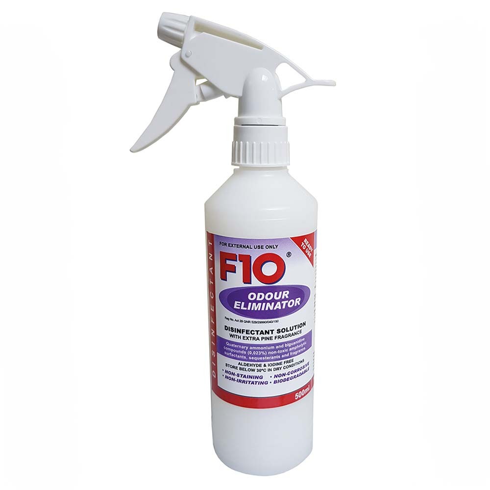 F10 Odour Eliminator Disinfectant Solution 500ml