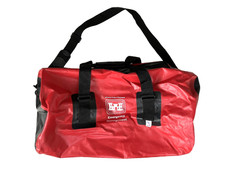 USA-MADE Red US ARMY WATERPROOF DUFFLE BAG Emergency Military Rain Hike Gym Gear