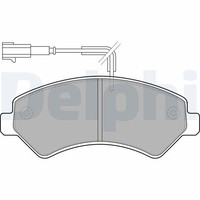 LP1993 Delphi Bremsbelagsatz, Scheibenbremse FüR CitroËN,Fiat,Peugeot