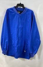 Carhartt Men's Liberty Zip Front Scrub Jacket Blue NWT Size XL