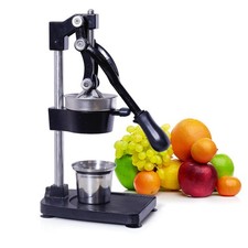 Commercial Cast Iron Citrus Juicer, Heavy Duty Hand Press Countertop Squeezer...